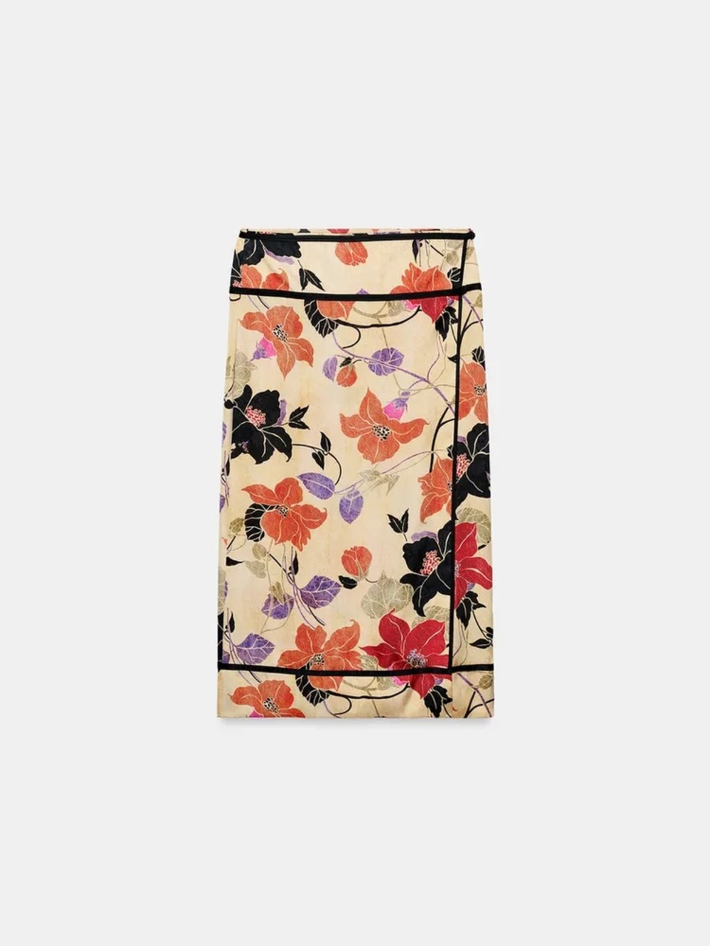 ZW COLLECTION FLORAL SARONG
SKIRT - Multicolored - Picture 4 of 11